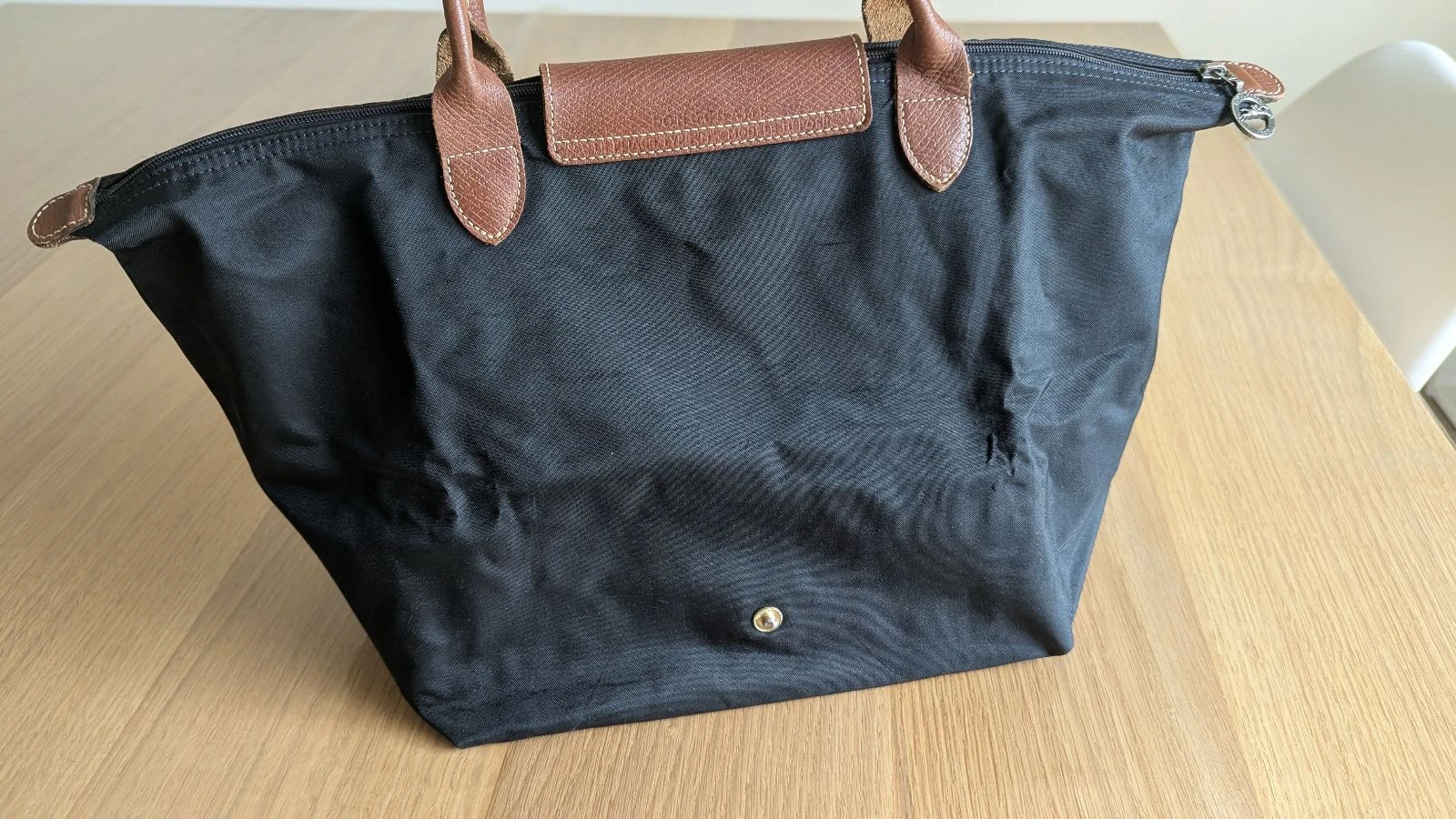 Bolso tote Longchamp - Negro - Tamaño L Perfecto para las clases – photo 4